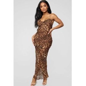Fashionnova “Grrrls Night Leopard Dress”
